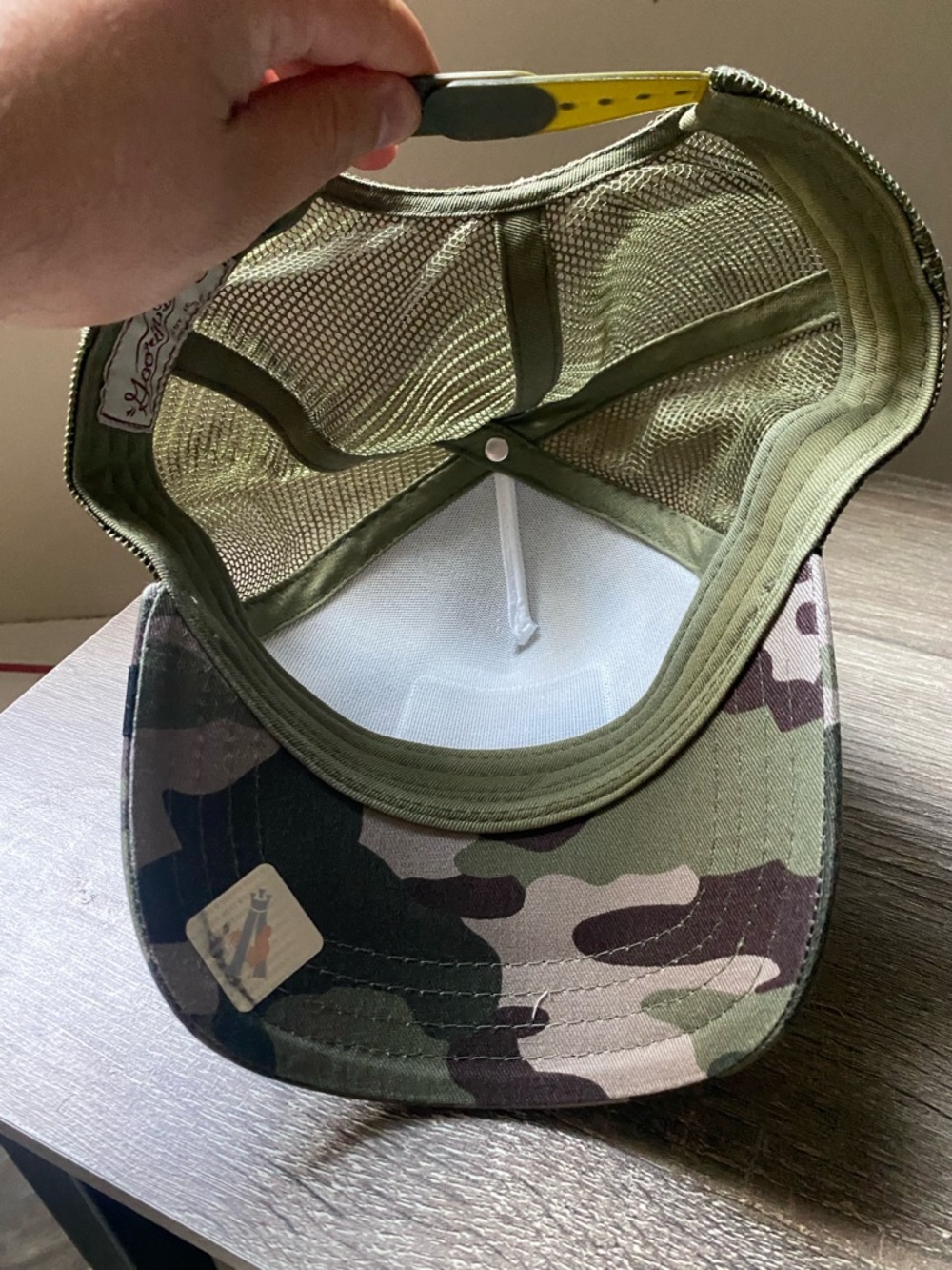Goorin Bros, Bad Boy, White/Camo - Picture 3 of 4